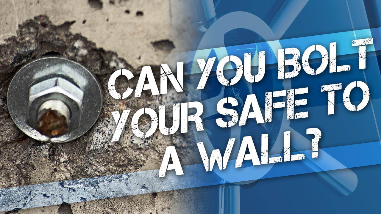 What if You Can’t Bolt Your Gun Safe to the Floor?