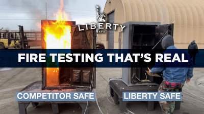 Fire Testing Gun Safes