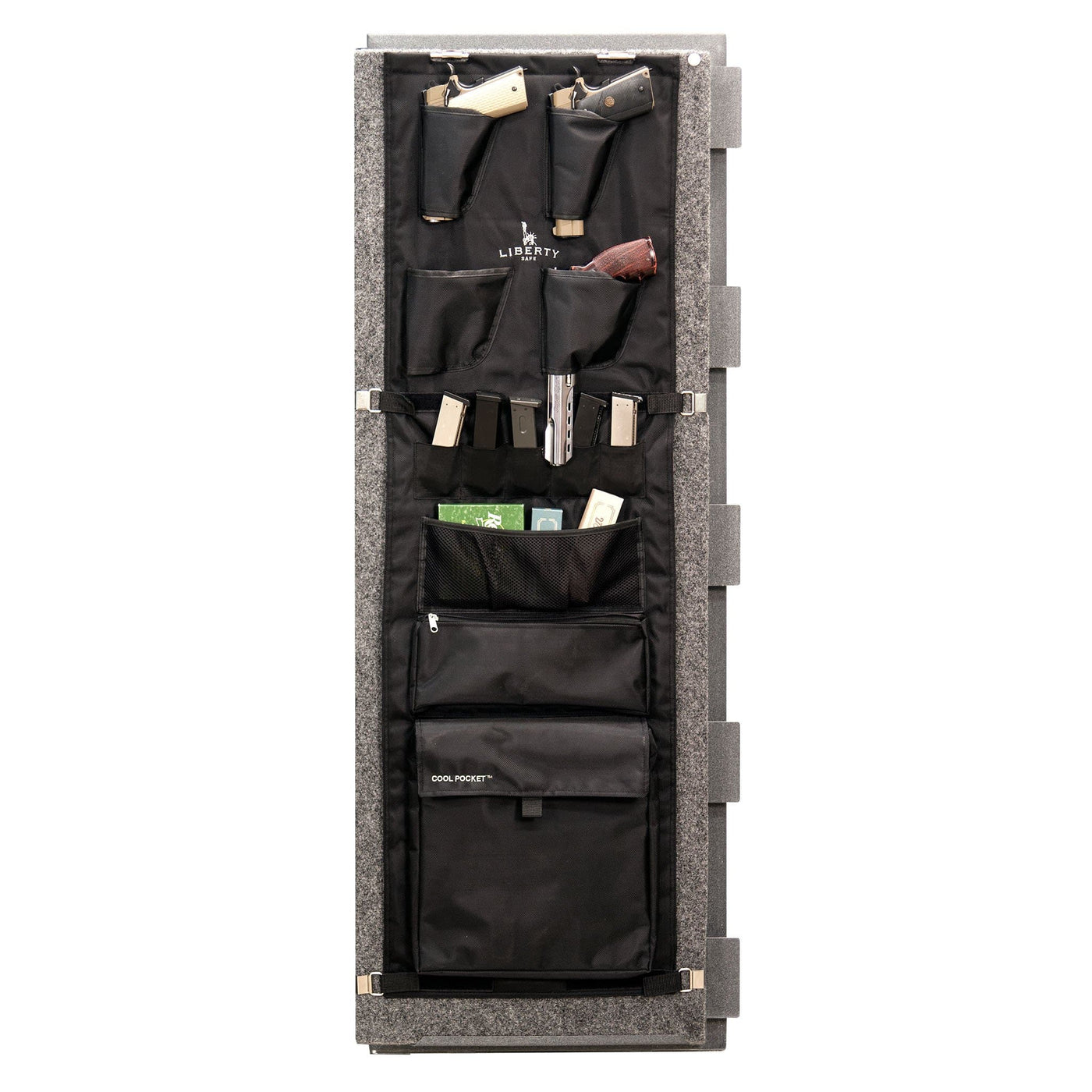Liberty Accessory Liberty Gun Safe Door Panel Organizer 17-18 Accessory Door Panel (15 x 48) Accessory
