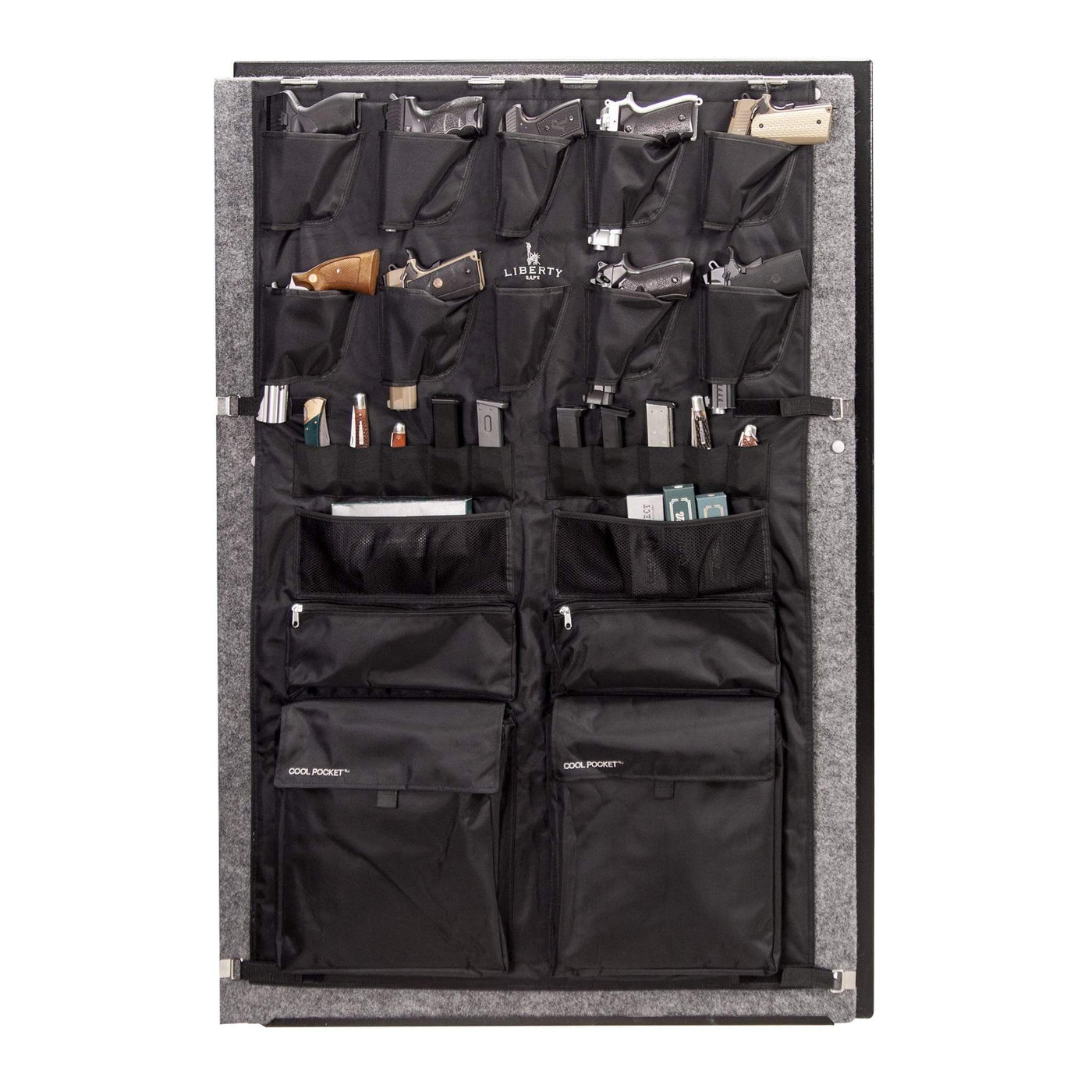 Liberty Accessory Liberty Gun Safe Door Panel Organizer Fatboy Jr 48 Accessory Door Panel (30 x 49) Accessory