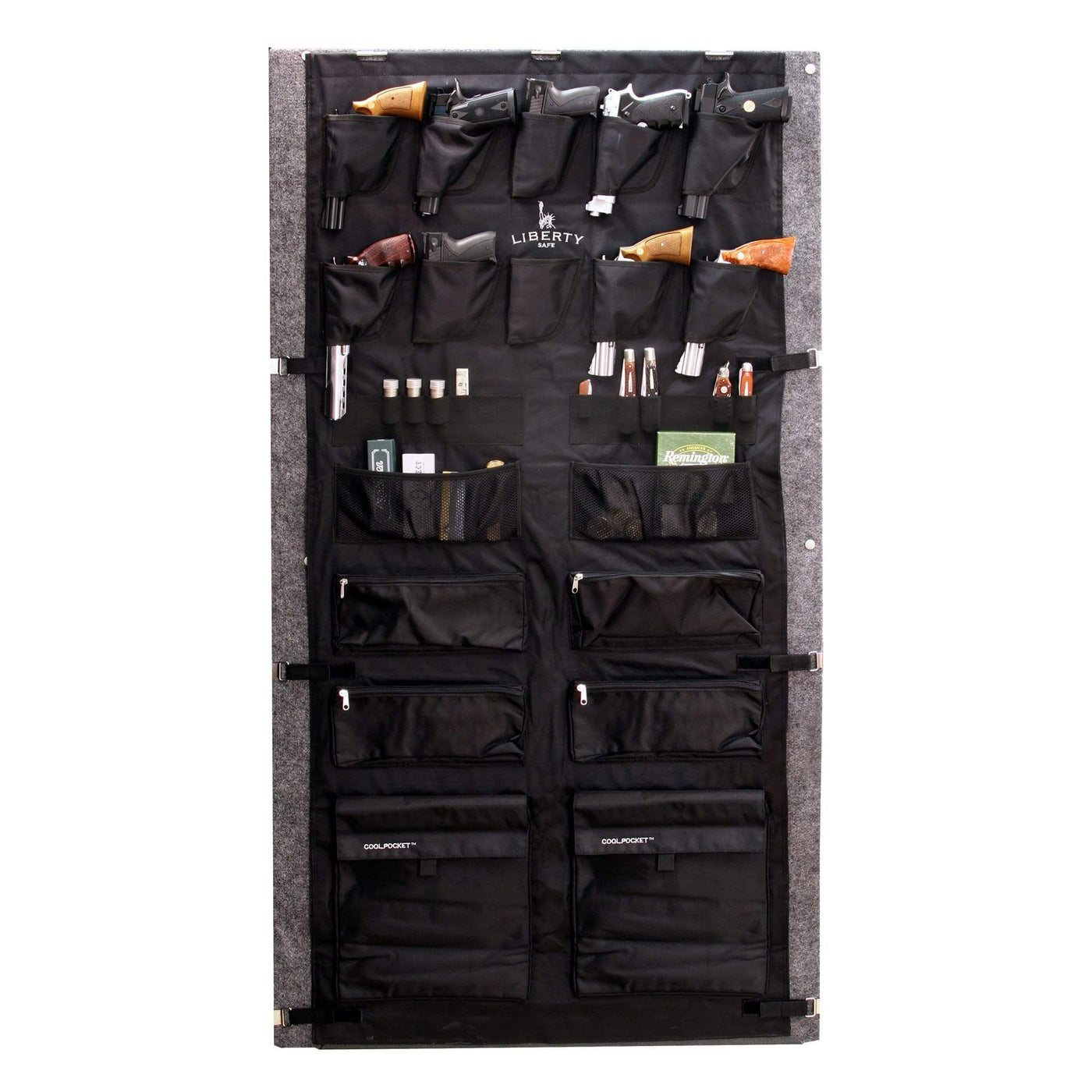 Liberty Accessory Liberty Gun Safe Door Panel Organizer 50 Accessory Door Panel (30 x 61) for 72 in. Tall Safes (includes TimberRidge TR64T safes) Accessory