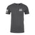 Liberty Statue Nine Line Gray T-Shirt Front